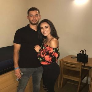 Off the shoulder floral top